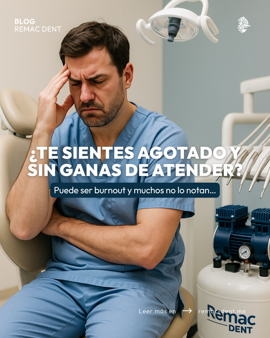 ¿Te estás quemando sin darte cuenta? Burnout en odontólogos: señales y cómo prevenirlo