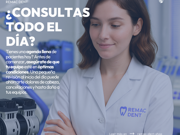 🦷 5 cosas que debes revisar antes de una jornada larga en tu consultorio dental 🦷