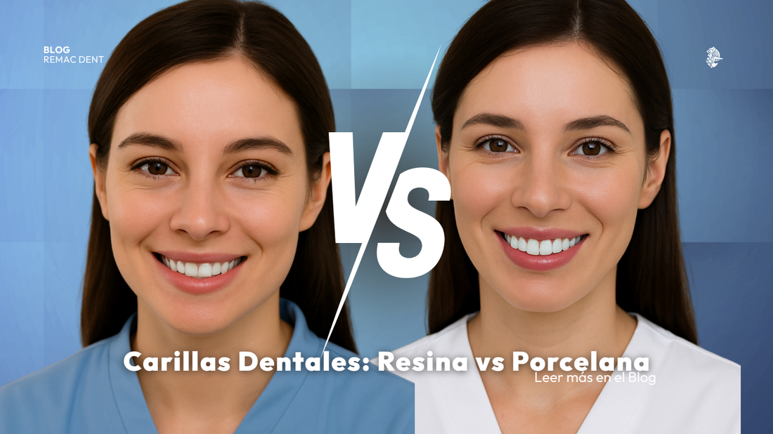 Carillas Dentales: Resina vs Porcelana