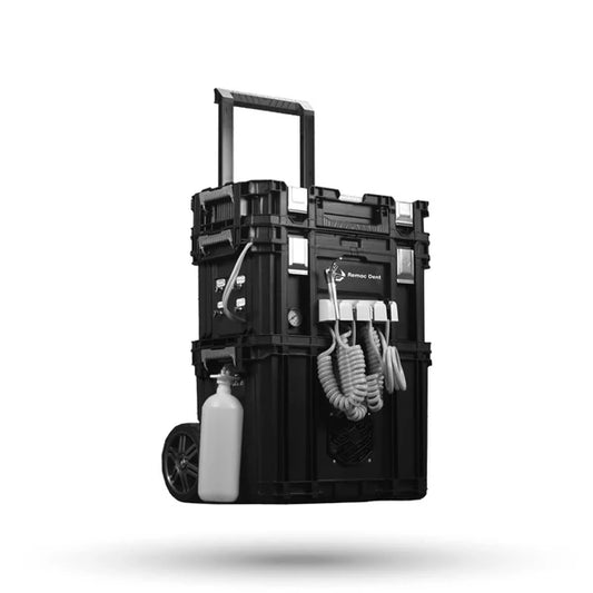 Maletín portátil uso Dental silencioso 12L (libre de aceite 1hp equipado) con silla portátil