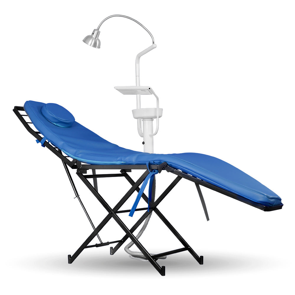 Robotin portátil uso Dental silencioso 27L (libre de aceite 1hp equipado) con silla portátil