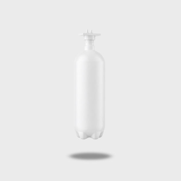 Botella para Sistema Flush con tapa (1 Litro)
