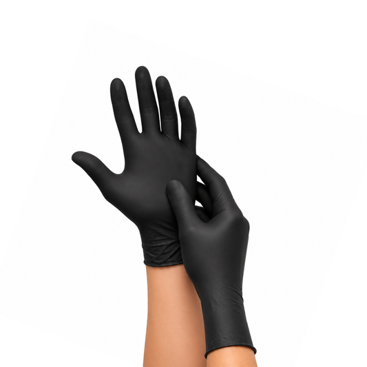 Guantes de Nitrilo – Caja con 100 Piezas